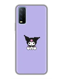 Чехол для Vivo Y20 с картинкой «Kuromi — фиолетовый минимализм» Чехол для Vivo Y20 с картинкой «Kuromi — фиолетовый минимализм»