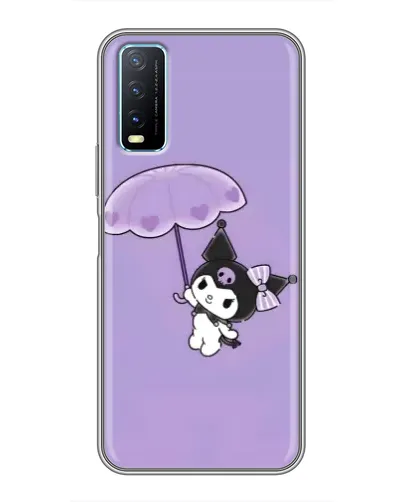 Чехол для Vivo Y20 с картинкой «Kuromi с зонтиком» Чехол для Vivo Y20 с картинкой «Kuromi с зонтиком»