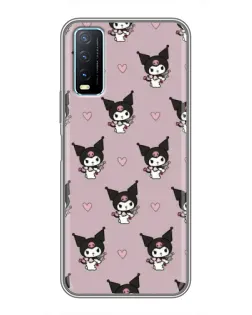 Чехол для Vivo Y20 с картинкой «Kuromi — ночной сон» Чехол для Vivo Y20 с картинкой «Kuromi — ночной сон»