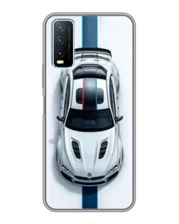 Чехол для Vivo Y20 с картинкой «Вид сверху — BMW M» Чехол для Vivo Y20 с картинкой «Вид сверху — BMW M»
