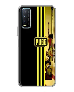 Чехол для Vivo Y20 с картинкой «PUBG — камуфляжный шлем»