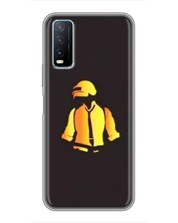 Чехол для Vivo Y20 с картинкой «Winner Winner — PUBG»