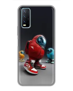 Чехол для Vivo Y20 с картинкой «Among Us — 3D стиль» Чехол для Vivo Y20 с картинкой «Among Us — 3D стиль»