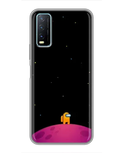 Чехол для Vivo Y20 с картинкой «Одинокий герой на планете» Чехол для Vivo Y20 с картинкой «Одинокий герой на планете»