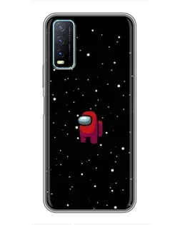 Чехол для Vivo Y20 с картинкой «Красный Among Us» Чехол для Vivo Y20 с картинкой «Красный Among Us»