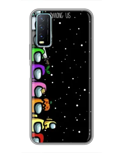 Чехол для Vivo Y20 с картинкой «Команда Among Us» Чехол для Vivo Y20 с картинкой «Команда Among Us»