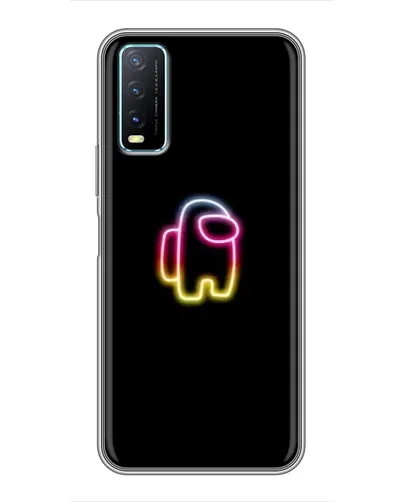 Чехол для Vivo Y20 с картинкой «Among Us градиент» Чехол для Vivo Y20 с картинкой «Among Us градиент»