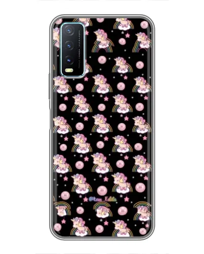 Чехол для Vivo Y20 с картинкой «Magic Unicorn паттерн» Чехол для Vivo Y20 с картинкой «Magic Unicorn паттерн»