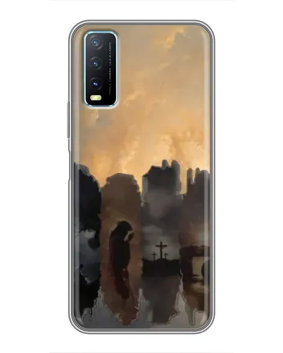 Чехол для Vivo Y20 с картинкой «Дорога к вере»
