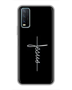 Чехол для Vivo Y20 с картинкой «Тонкая линия веры»