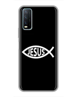 Чехол для Vivo Y20 с картинкой «Классический Jesus»