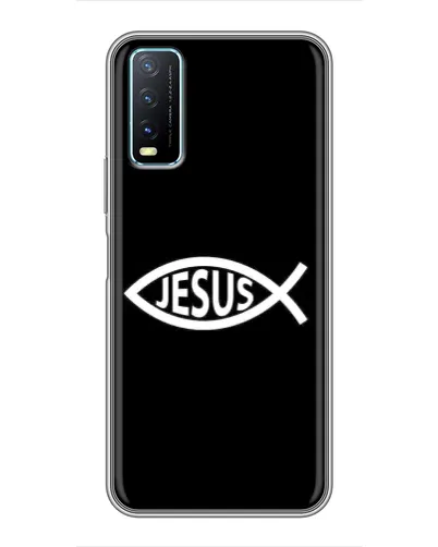 Чехол для Vivo Y20 с картинкой «Классический Jesus»