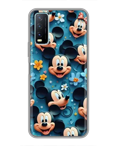 Чехол для Vivo Y20 с картинкой «Паттерн Микки и Минни» Чехол для Vivo Y20 с картинкой «Паттерн Микки и Минни»