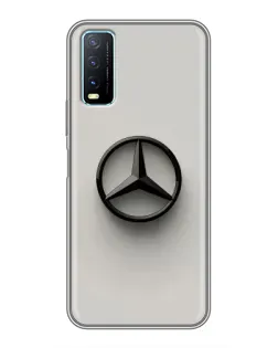 Чехол для Vivo Y20 с картинкой «Mercedes Maybach стиль» Чехол для Vivo Y20 с картинкой «Mercedes Maybach стиль»