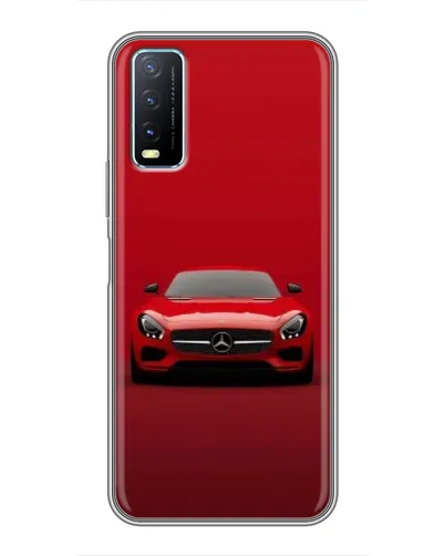 Чехол для Vivo Y20 с картинкой «Красный Mercedes AMG» Чехол для Vivo Y20 с картинкой «Красный Mercedes AMG»