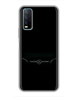 Чехол для Vivo Y20 с картинкой «Mercedes Stealth Look»