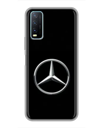 Чехол для Vivo Y20 с картинкой «Mercedes классический лого» Чехол для Vivo Y20 с картинкой «Mercedes классический лого»