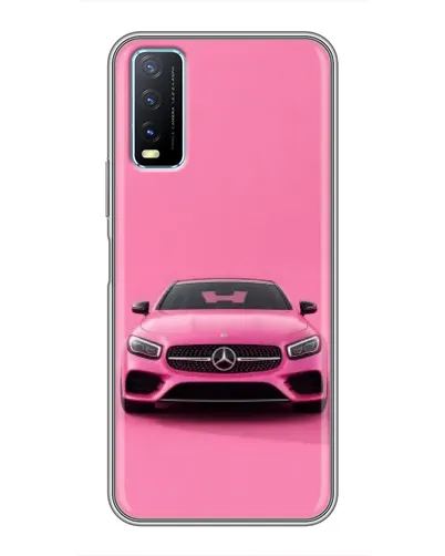 Чехол для Vivo Y20 с картинкой «Розовый Mercedes AMG» Чехол для Vivo Y20 с картинкой «Розовый Mercedes AMG»