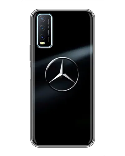 Чехол для Vivo Y20 с картинкой «Mercedes на металле» Чехол для Vivo Y20 с картинкой «Mercedes на металле»