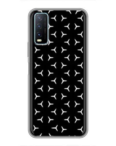 Чехол для Vivo Y20 с картинкой «Mercedes паттерн звезд» Чехол для Vivo Y20 с картинкой «Mercedes паттерн звезд»