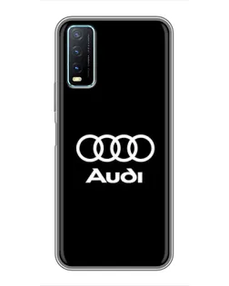 Чехол для Vivo Y20 с картинкой «Классическое лого Audi» Чехол для Vivo Y20 с картинкой «Классическое лого Audi»