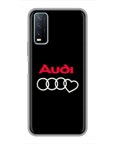 Чехол для Vivo Y20 с картинкой «Логотип Audi Heart» Чехол для Vivo Y20 с картинкой «Логотип Audi Heart»