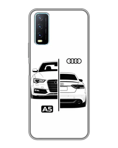 Чехол для Vivo Y20 с картинкой «Audi — контрастный дизайн» Чехол для Vivo Y20 с картинкой «Audi — контрастный дизайн»