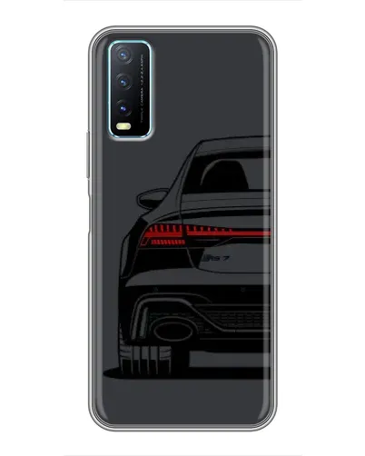 Чехол для Vivo Y20 с картинкой «Задняя часть Audi — арт» Чехол для Vivo Y20 с картинкой «Задняя часть Audi — арт»