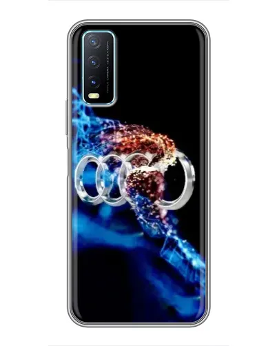 Чехол для Vivo Y20 с картинкой «Энергия лого Audi» Чехол для Vivo Y20 с картинкой «Энергия лого Audi»