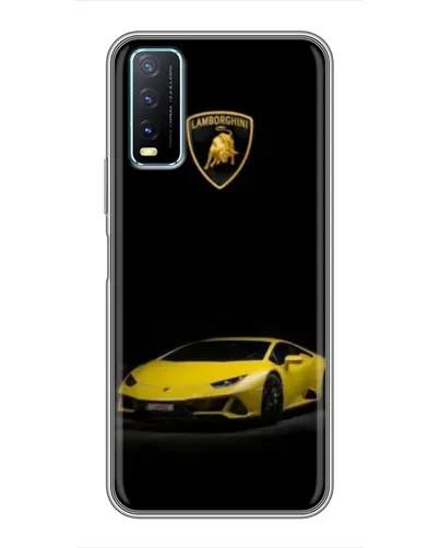 Чехол для Vivo Y20 с картинкой «Lamborghini желтый акцент» Чехол для Vivo Y20 с картинкой «Lamborghini желтый акцент»