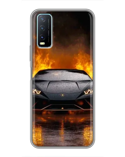 Чехол для Vivo Y20 с картинкой «Lamborghini в огне» Чехол для Vivo Y20 с картинкой «Lamborghini в огне»