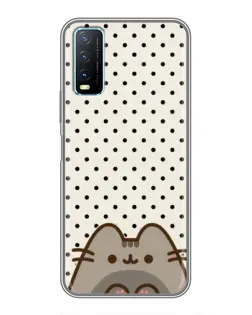 Чехол для Vivo Y20 с картинкой «Пушин в горошек» Чехол для Vivo Y20 с картинкой «Пушин в горошек»