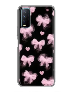 Чехол для Vivo Y20 с картинкой «Геометрия банта» Чехол для Vivo Y20 с картинкой «Геометрия банта»