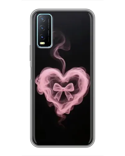 Чехол для Vivo Y20 с картинкой «Дымчатое сердце» Чехол для Vivo Y20 с картинкой «Дымчатое сердце»