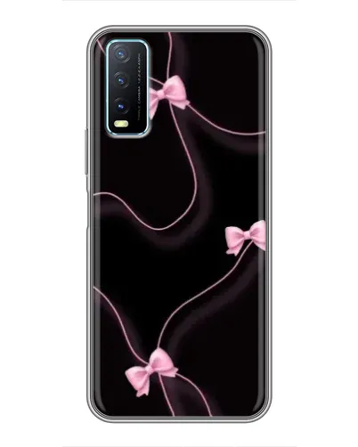 Чехол для Vivo Y20 с картинкой «Розовые ленты» Чехол для Vivo Y20 с картинкой «Розовые ленты»