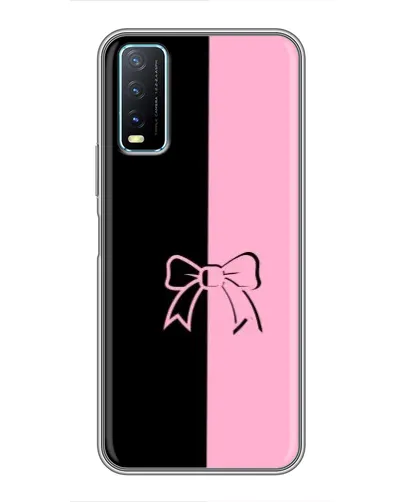 Чехол для Vivo Y20 с картинкой «Половинки банта» Чехол для Vivo Y20 с картинкой «Половинки банта»