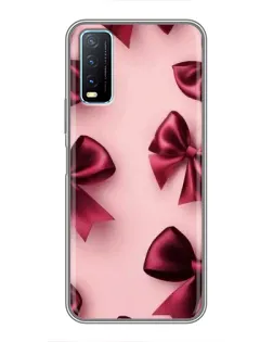 Чехол для Vivo Y20 с картинкой «Бордовый атлас» Чехол для Vivo Y20 с картинкой «Бордовый атлас»
