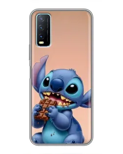 Чехол для Vivo Y20 с картинкой «Стич ест шоколад» Чехол для Vivo Y20 с картинкой «Стич ест шоколад»
