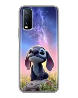 Чехол для Vivo Y20 с картинкой «Стич на рассвете» Чехол для Vivo Y20 с картинкой «Стич на рассвете»
