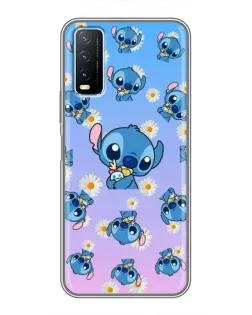 Чехол для Vivo Y20 с картинкой «Паттерн со Стичем» Чехол для Vivo Y20 с картинкой «Паттерн со Стичем»