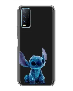 Чехол для Vivo Y20 с картинкой «Стич на черном» Чехол для Vivo Y20 с картинкой «Стич на черном»