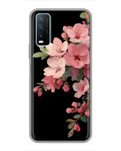 Чехол для Vivo Y20 с картинкой «Розовая ветка сакуры» Чехол для Vivo Y20 с картинкой «Розовая ветка сакуры»