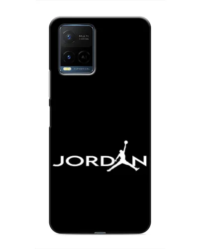 Чехол для Vivo Y21 / Y21s с картинкой «Jordan White Logo» Чехол для Vivo Y21 / Y21s с картинкой «Jordan White Logo»