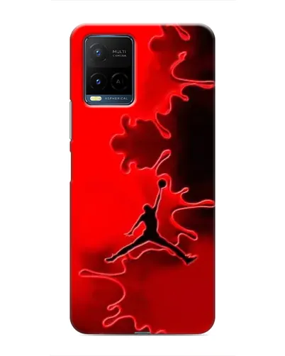 Чехол для Vivo Y21 / Y21s с картинкой «Jordan Red Smoke» Чехол для Vivo Y21 / Y21s с картинкой «Jordan Red Smoke»