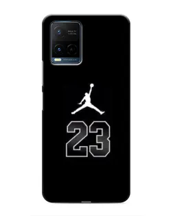 Чехол для Vivo Y21 / Y21s с картинкой «Jordan Flight 23»