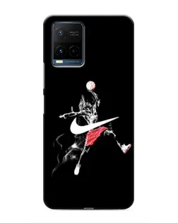 Чехол для Vivo Y21 / Y21s с картинкой «Jordan Jumpman»