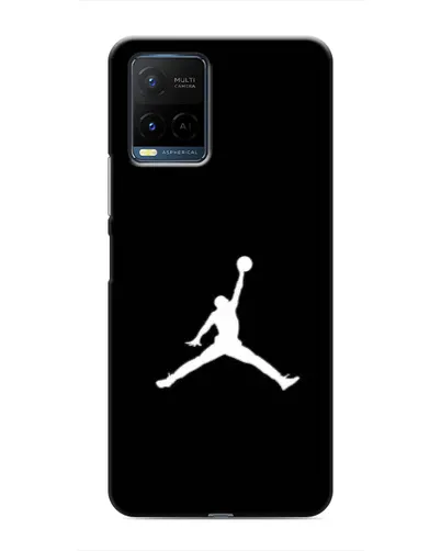 Чехол для Vivo Y21 / Y21s с картинкой «Jordan Silhouette» Чехол для Vivo Y21 / Y21s с картинкой «Jordan Silhouette»