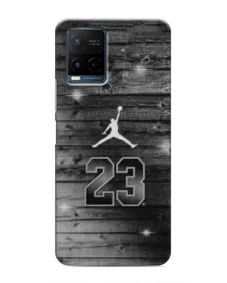 Чехол для Vivo Y21 / Y21s с картинкой «Jordan Carbon 23»