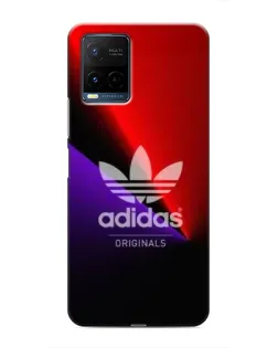 Чехол для Vivo Y21 / Y21s с картинкой «Adidas Red Neon»