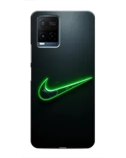 Чохол для Vivo Y21 / Y21s з картинкою «Неоновий контур Nike» Чохол для Vivo Y21 / Y21s з картинкою «Неоновий контур Nike»